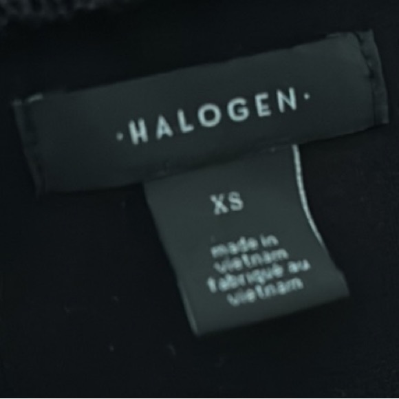 Halogen Black Flutter Sleeve V-neck Top - Picture 3 of 8